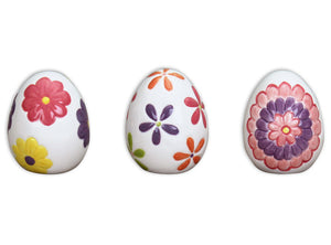 Textured Easter Egg Set (3)