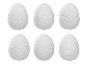 Textured Easter Egg Set (3)