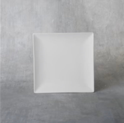 Square Coupe Salad Plate