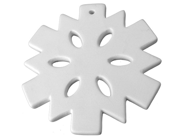 Flat Snowflake Ornament