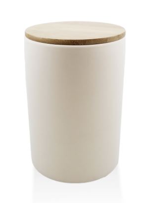 Canister w/Bamboo Lid