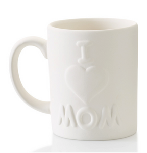 I Love Mom Mug