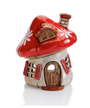 Load image into Gallery viewer, Mushroom House Lantern
