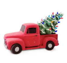 Load image into Gallery viewer, VINTAGE TRUCK W/TREE
