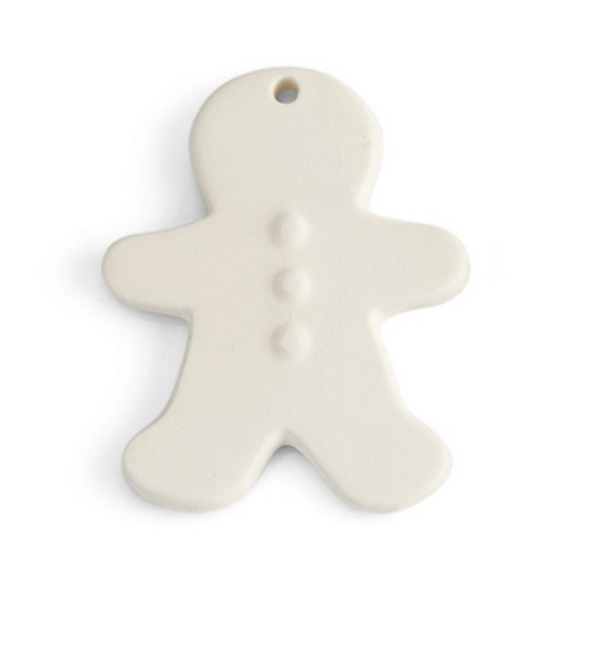 Gingerbread Man Flat Ornament