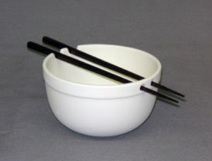 Chopstick Bowl w/chopsticks